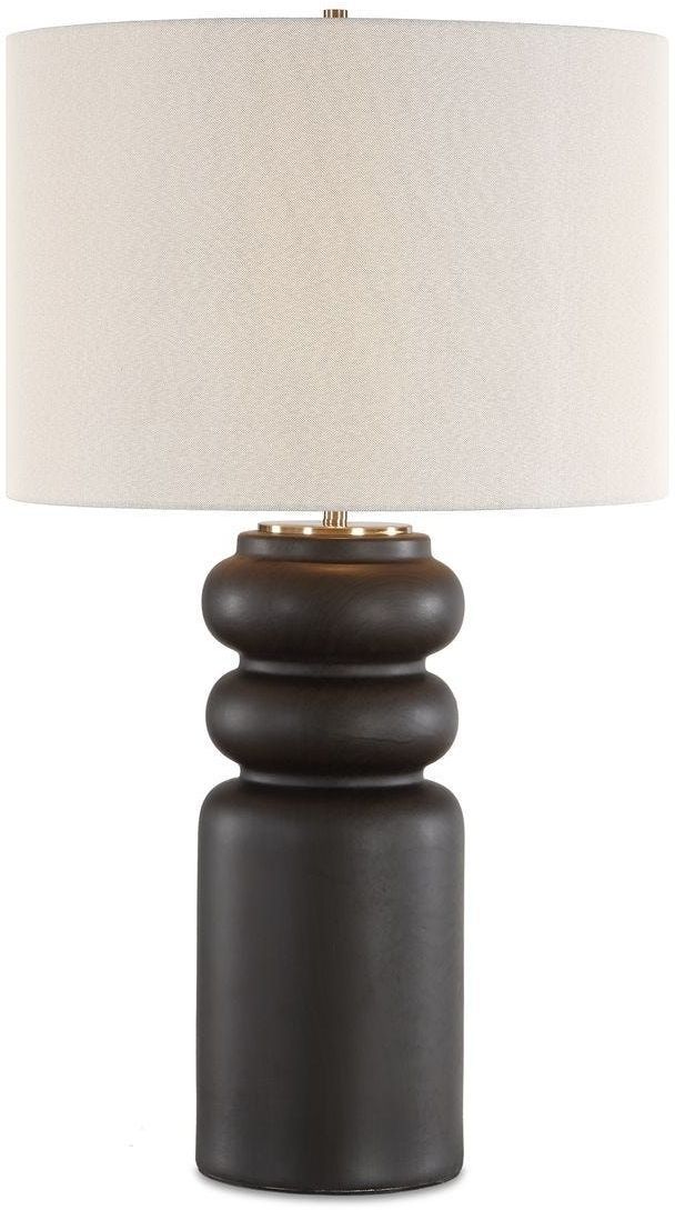 Uttermost® Macon Matte Black Table Lamp-4