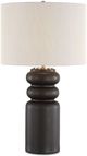 Uttermost® Macon Matte Black Table Lamp-4
