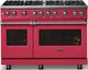 Viking® 5 Series 48" Valentine Pro Style Gas (LP) Range with Polished Chrome Trim-3