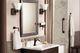 Moen® Voss™ Oil Rubbed Bronze One Globe Bath Light-1