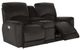La-Z-Boy® Cassian Dark Chocolate Leather Power Reclining Loveseat with Console, Headrest, and Lumbar-3