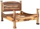 Porter International Designs Tahoe Natural Queen Panel Bed-0