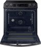 Samsung 30" Fingerprint Resistant Black Stainless Steel Slide-In Electric Range-1