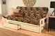 Kodiak Furniture Monterey Peter's Cabin/Antique White Full Storage Futon with Mattress-1