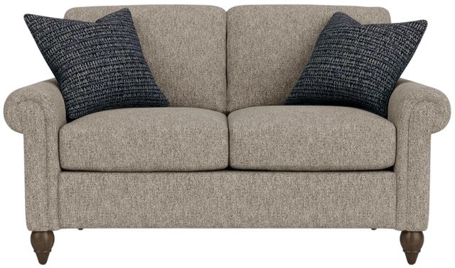 Flexsteel® Moxy Silver Muslin Loveseat-1