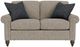 Flexsteel® Moxy Silver Muslin Loveseat-1