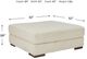 Signature Design by Ashley® Lindyn Ivory Oversized Accent Ottoman-2