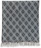 A & B Home Black/White Throw Blanket-1