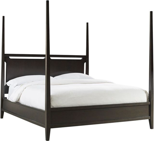 aspenhome® Sutton French Roast Queen Poster Bed-0