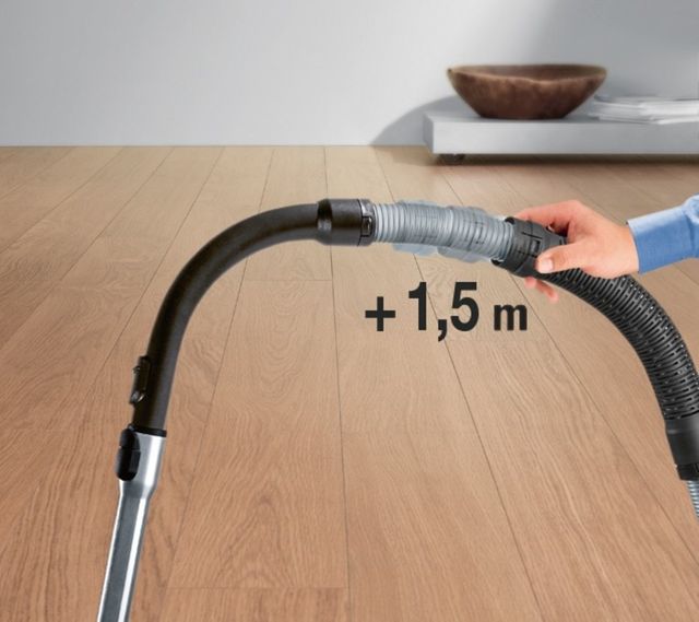 Miele 4 Ft. Flexible Suction Hose Extension - SFS 10-1