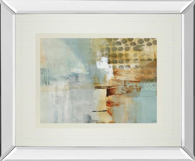 Classy Art A Million Times Apart by Natasha Barnes Mirror Framed Wall Art-0