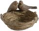 A & B Home Ziva Brown Nesting Bird Dish-0
