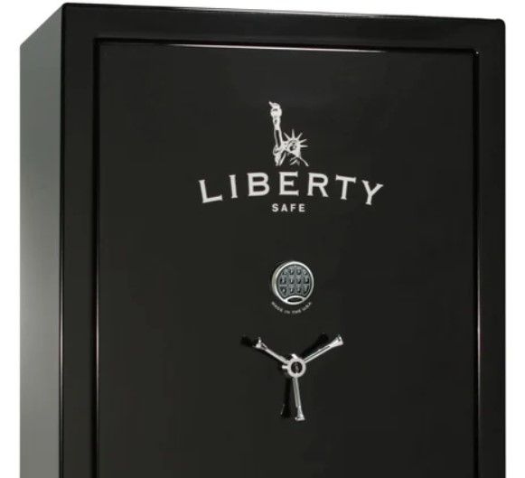 Liberty Safe Colonial Extreme Black Gloss 50 Electonic Gun Safe-1