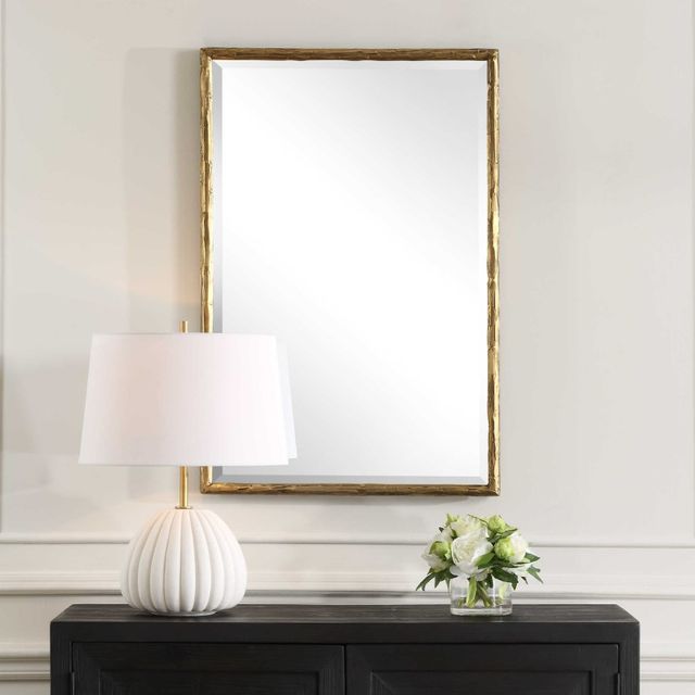 Uttermost® Sutton Aged Gold Vanity Mirror-1