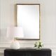 Uttermost® Sutton Aged Gold Vanity Mirror-1