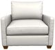 La-Z-Boy® Wilmette Ivory Leather Chair and a Half-1