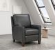 BarcaLounger® Fremont Elway Dark Gray Manual Recliner-1