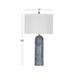 Bassett Mirror Sassandra Gray Table Lamp-2