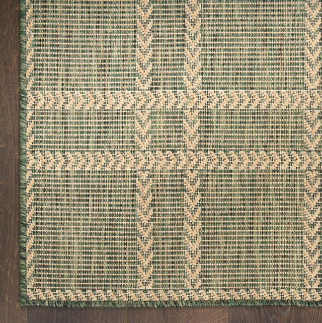 Nourison Home™ Horizon Green 5'x7' Style 4 Area Rug-3