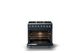 Viking® 5 Series 36" Slate Blue Pro Style Dual Fuel (NG) Range with Polished Chrome Trim-1
