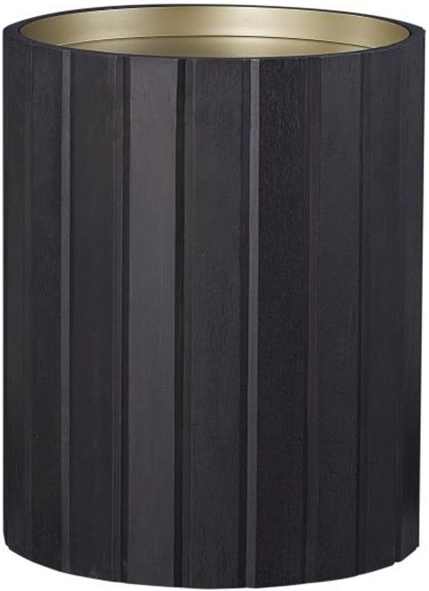 Bernards Elure Peppercorn Channel Accent Table-0