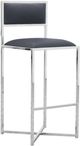 Modus Furniture Amalfi Cobalt/Chrome X-Base Bar Stool-0