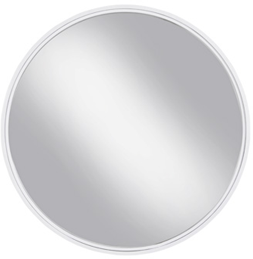 Signature Design by Ashley® Brocky White Round Accent Mirror-0