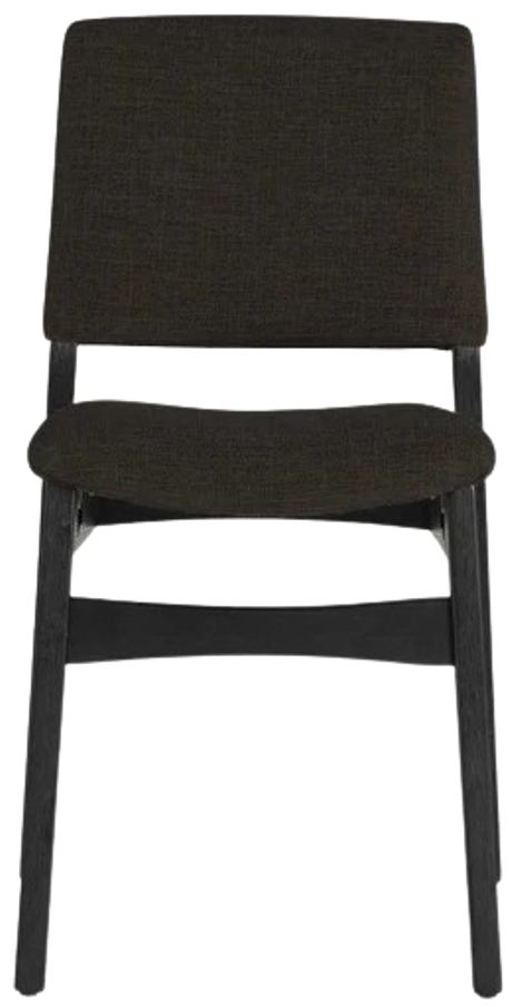 Transformer Table Transformer Onyx/Smoked Hickory Dark Gray Stackable Dining Chair-1