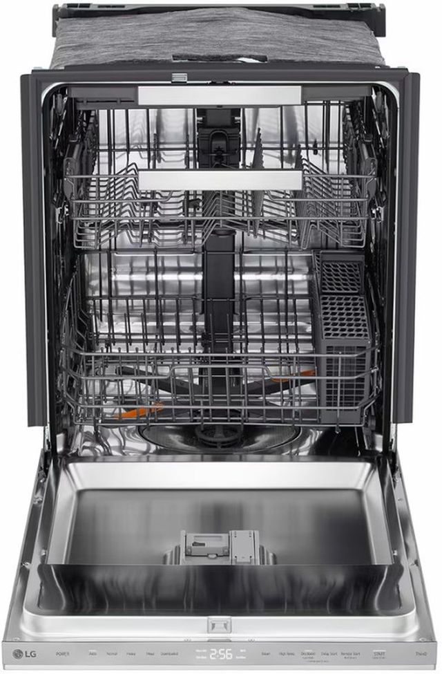 LG FlushFit™ 24" Stainless Steel Top Control Built-In Dishwasher with QuadWash® Pro-1