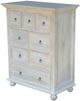 A & B Home Washed White Dresser-0
