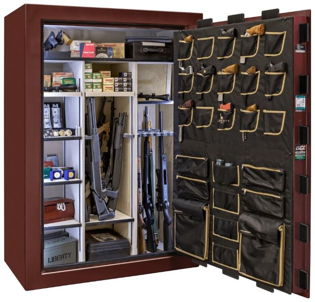 Liberty Safe Classic Extreme 60 Burgundy Marble Mechanical Gun Safe-1