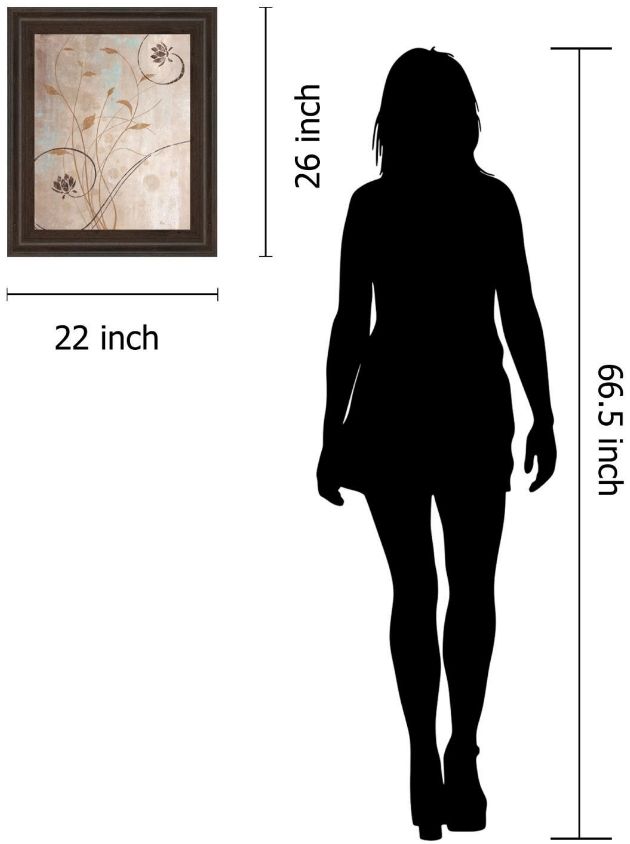 Classy Living Nan Spring Meadow I 22"W Wall Art-2