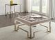 ACME Furniture Damien Beige/Champagne Cocktail Ottoman-1