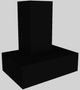 Vent-A-Hood® 30" Black Contemporary Wall Mounted Range Hood-5