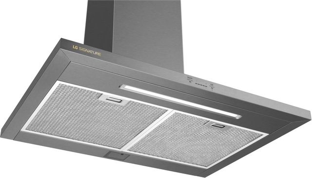 LG SIGNATURE 36" Stainless Steel Wall Mounted Range Hood-3