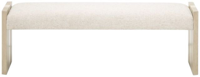 Michael Amini® Lotus Bay Sand Accent Bench-1