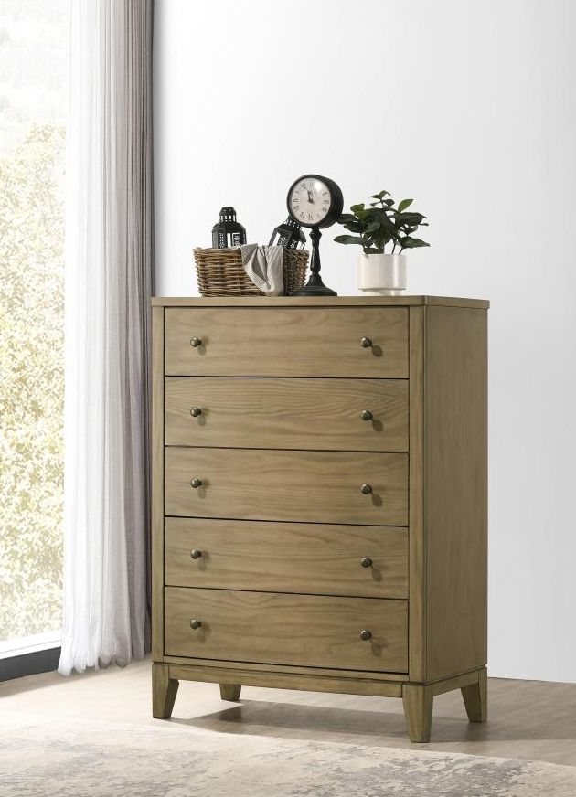 Coaster® Granada Natural Pine Chest of Drawers-1
