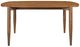 Coaster® Dortch Walnut Oval Dining Table-1