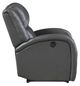 Homelegance® Foxcroft Gray Power Reclining Chair-3