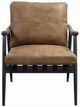 ACME Furniture Anzan Berham Chestnut/Matt Iron Accent Chair-3