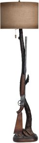 Crestview Collection Huntington Brown Floor Lamp-0