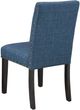 Brassex Inc. Avery 2-Piece Blue Side Chair Set-1
