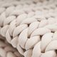 Hush Knit Grey Weighted Blanket-1