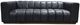 Harp & Finial® Antonio Black Anthracite Leather Sofa-0