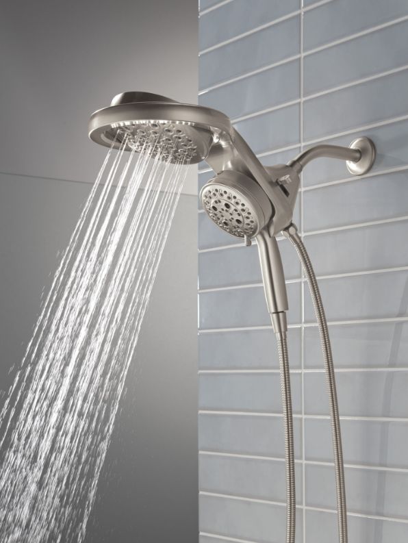 Delta Universal Showering Lumicoat® Stainless 2.5 GPM 6-Setting HydroRain® with ProClean®-1