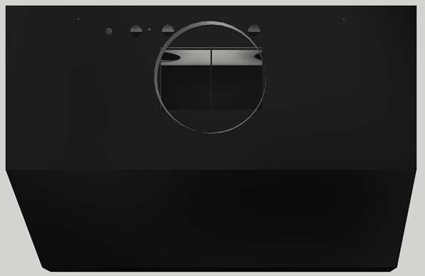Vent-A-Hood® 36" Black Under Cabinet Hood-1