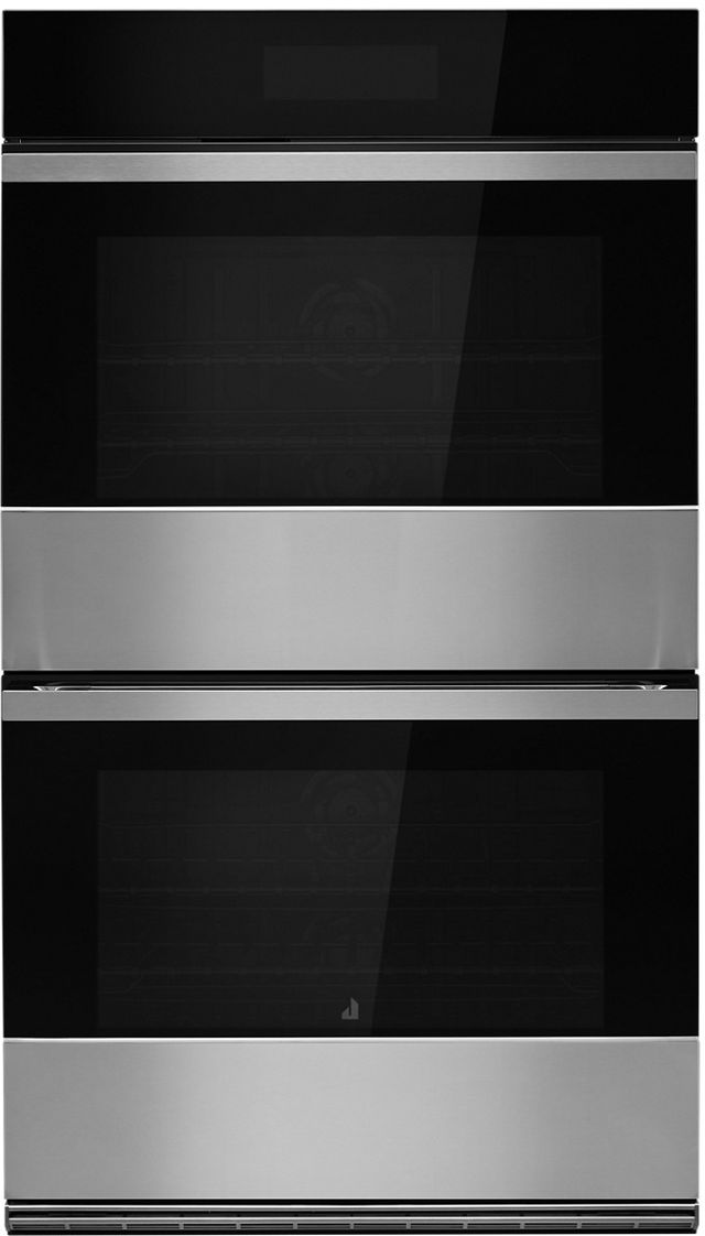 JennAir® NOIR™ 30" Stainless Steel Double Electric Wall Oven with MultiMode® True Convection System-0
