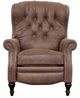 BarcaLounger© Kendall Sanded Dark Bomber Recliner-0