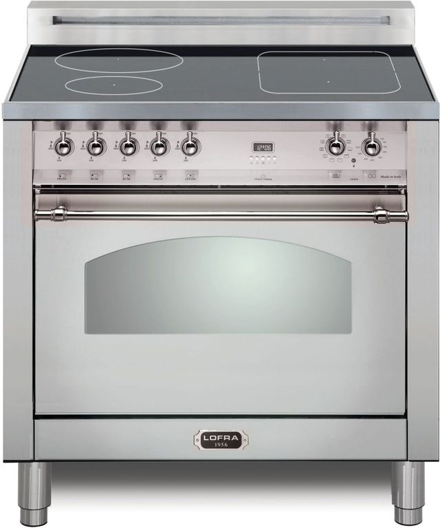 Lofra® Dolcevita 30" Stainless Steel Pro Style Induction Range -0