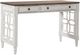 Liberty Furniture Magnolia Manor 5-Piece Antique White/Weathered Bark L-Shaped Office Desk Set-1